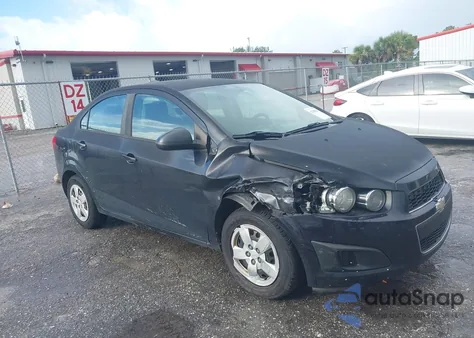 2015 Chevrolet Sonic Ls Auto from USA, damaged, VIN 1G1JA5SH8F4155746
